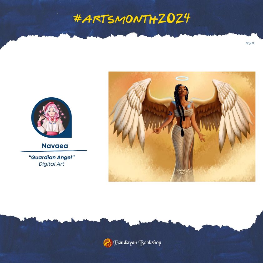 #ArtsMonth2024: GUARDIAN ANGEL Digital Art